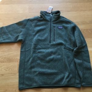 Patagonia Better Sweater 1/4 zip NWT